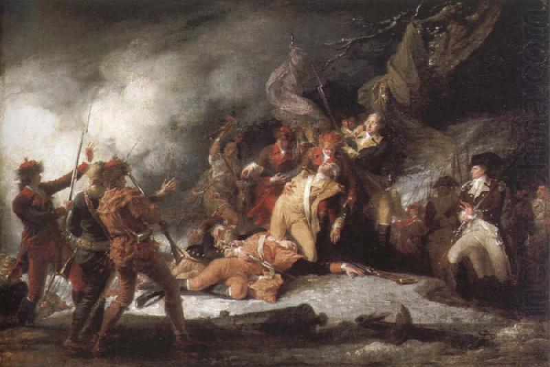 John Trumbull the death of general montgomery